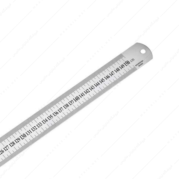 خط کش 150 سانتی متر فلزی