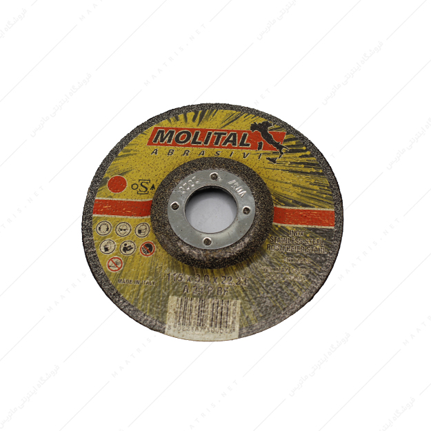 سنگ برش مینی 115×3 آهن بر برند مولیتال