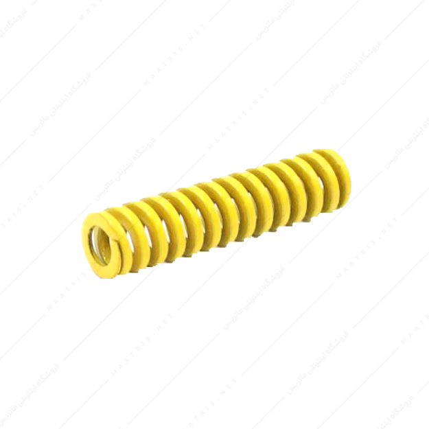 فنر سایز 50×8 میلی متر زرد برند ایتالیا 