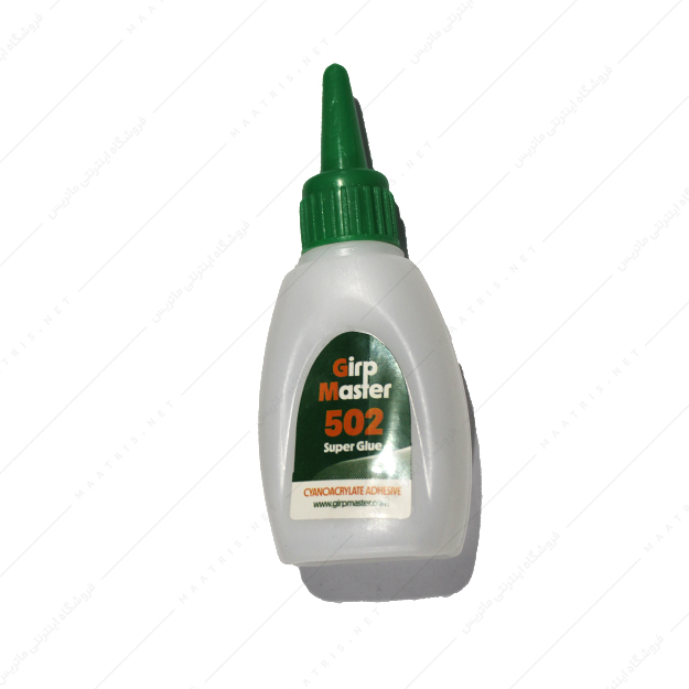 چسب قطره ای 50 گرمی کد 502 برند GIRP MASTER
