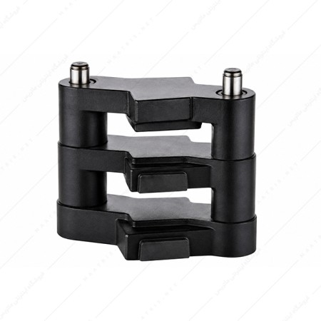کفشک چدنی سطح کار مستطیل راهنما قطری 3 صفحه ای مدل CC/160×125 ارس