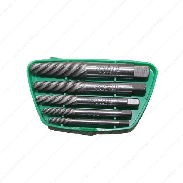 قلاویز چپ گرد درشت 5 عددی مدل JGAW0502 برند TOPTUL