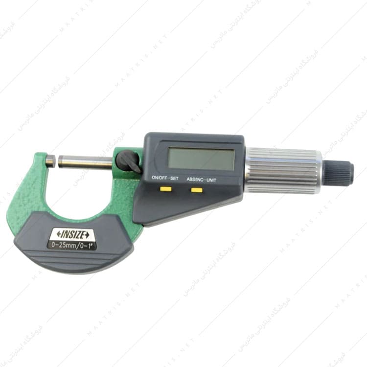 میکرومتر خارج سنج 50-25 دیجیتال کد 50-3109 برند اینسایز