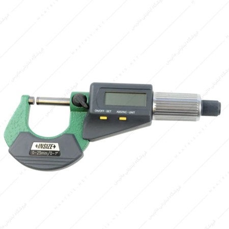 میکرومتر خارج سنج 50-25 دیجیتال کد 50-3109 برند اینسایز